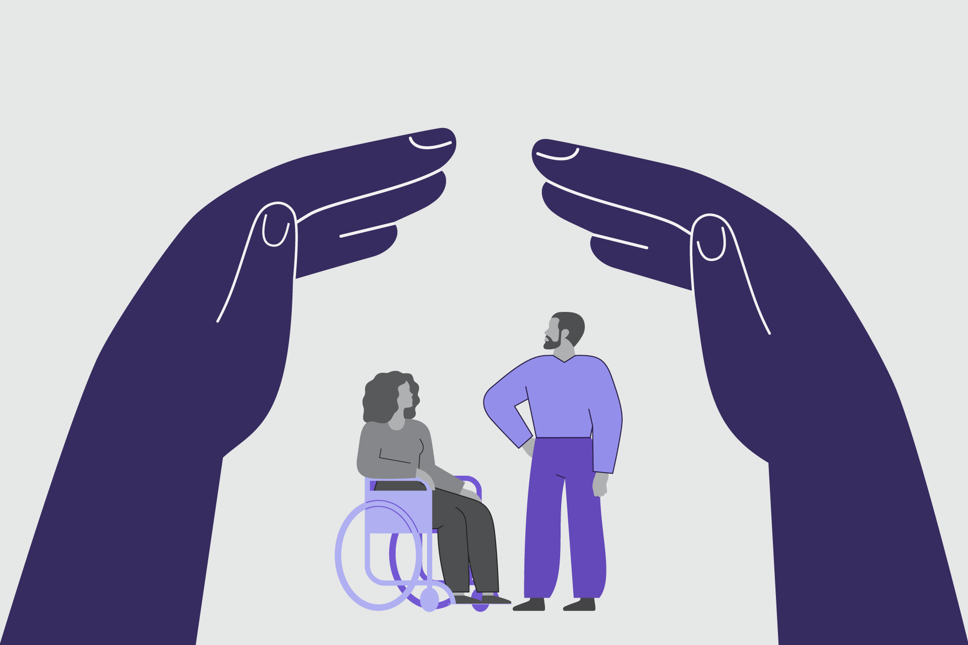 Student receiving personalised disability support at university